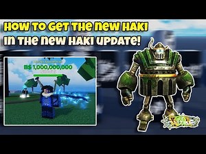 [AOPG] How To Get The New Haki Types In The New Haki Update In A One Piece Game