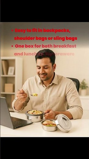 Twin-Wall Insulated Lunch Box | Keep Food Hot & Easy to Carry | Signoraware