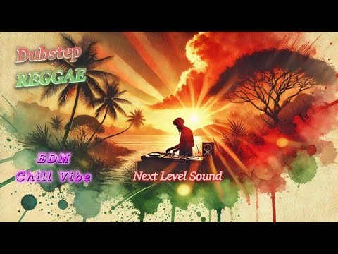 TROPICAL REGGAE CHILL Dub EDM | Uplifting Energy with Beachside Reggae Relaxing Island Rhythm Vibes