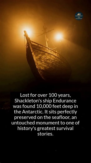 112K views · 3K reactions | The lost ship Endurance has been found nearly perfectly preserved after more than a century. | Archaeology and Lost Civilizations | Facebook