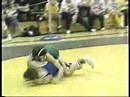 Girl pins boy in wrestling match on local news1986