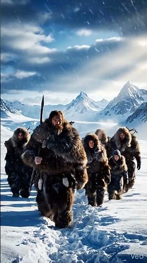 Ice Age Tribe Migration | Early Humans Searching for Survival in Frozen World