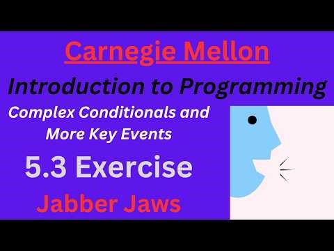 CM Intro to Programming Unit 5 Lesson 3 Jabber Jaws