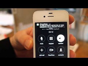 IPAutoDialer Test In Action VOIP ALARM AUTO DIALER