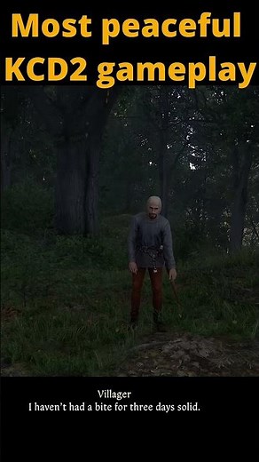 Most peaceful KCD2 gameplay ....... #kingdomcomedeliverance2 #shorts