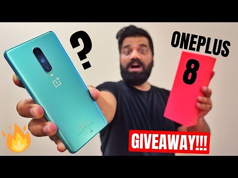 OnePlus 8 Unboxing & First Look - Packs Everything??? GIVEAWAY🔥🔥🔥