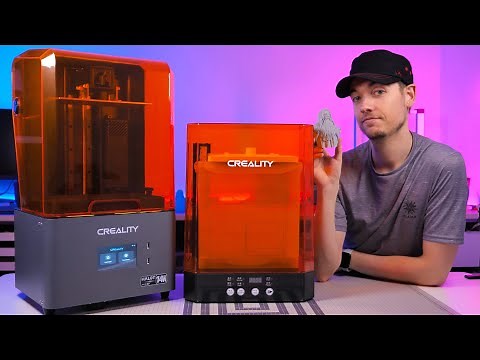Impression résine 14K 🔍 Creality Halot Mage S / Mage 8K / Mage Pro 8K ➕ Wash & Cure UW-03 / UW-02