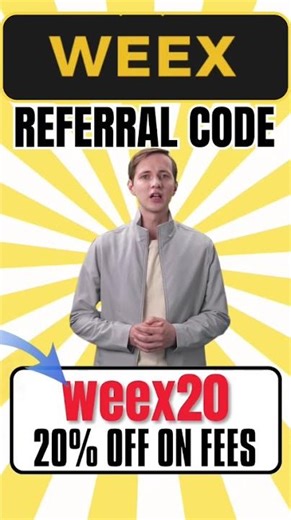 🎁 WEEX Referral Code 2026 “WEEX20” | Get 20% Off Trading Fees 💰