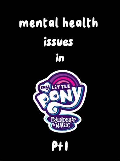 Mental health issues in MLP fim || #mlp #mlp #mentalhealth