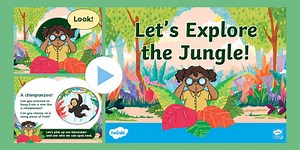 Let's Explore the Jungle! Role-Play Movement Activity PowerPoint