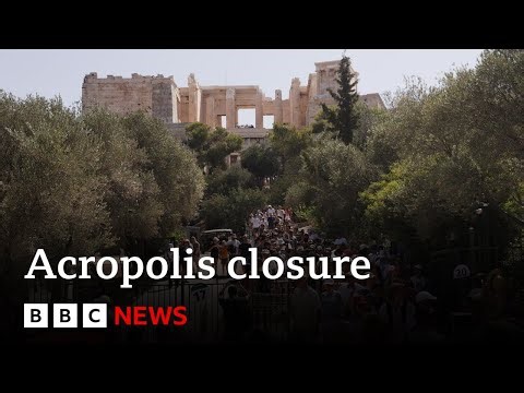 Cerberus heatwave: Greece’s Acropolis closes due to extreme heat - BBC News