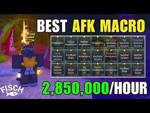 *BEST* Roblox Fisch AFK Macro