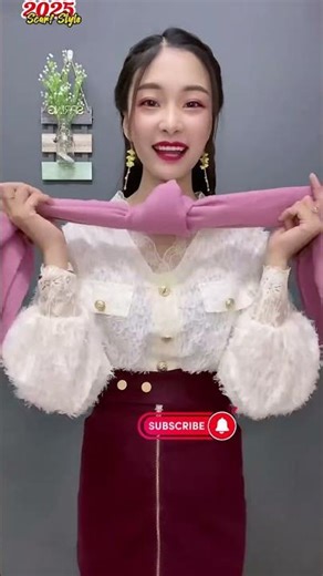 The "Infinity Loop" Silk Scarf Hack: 2026 Quiet Luxury 🧣✨ #FashionHacks #ScarfTutorial #2026Style