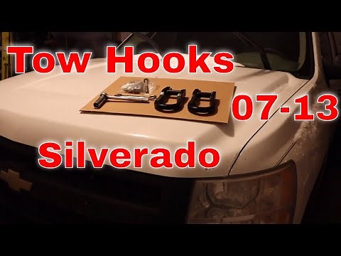 07-13 Chevy Silverado Tow Hook Install (How To)