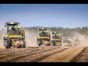 Enroulage, retournage et écapsulage du Lin en Normandie XXL 2017 | Linière de Bosc Nouvel