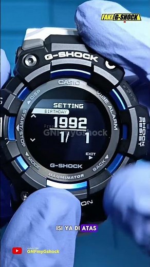 Setting Casio G-Shock GBD-100