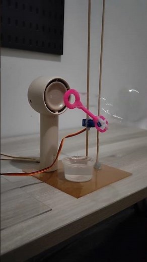 Bubble maker using Arduino #hobby #arduino #electronics #diy