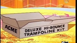 Road Runner And Wile E Coyote Boulder Wham 1965 TV Show DVP CN