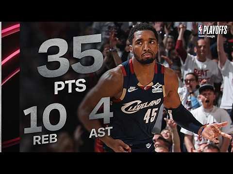 Donovan Mitchell Joins Cavs Franchise History With 35-PTS & 10-REB Playoff Game | May 9, 2026