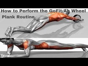 Mastering Core Strength with the GoFit Ab Wheel and Plank Routine