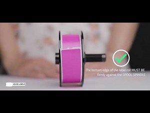 Load a HouseLabels' Replacement Roll into a DYMO LabelWriter