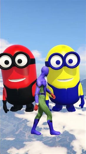 GTA 5 Epic Water Ragdolls Spiderman Jump/Fails Ep #shorts