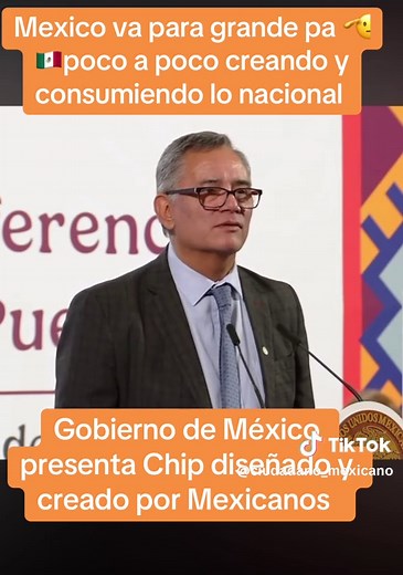 Gobierno de México presenta chip creado por Mexicanos