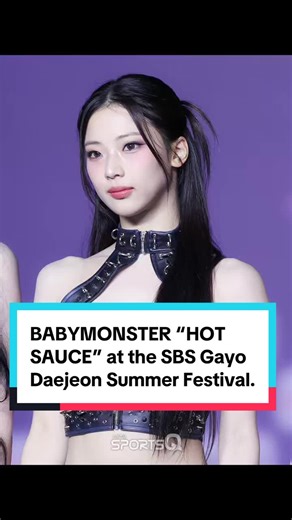 BABYMONSTER Brings the Heat at SBS Gayo Daejeon
