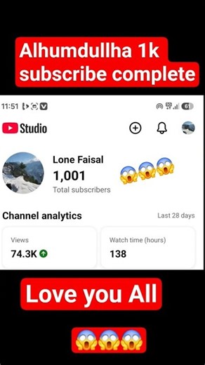 1k subscribe complete.🥰 Thank to all / #shorts #emotional #cjp #happythoughts