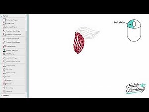 Motif Stamp Tool in Hatch Embroidery 3