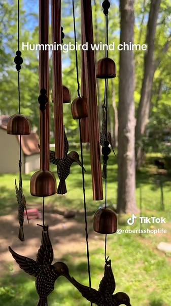 Hummingbird Wind Chime: A Charming Garden Accent