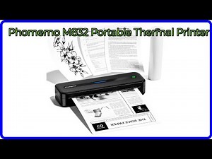 REVIEW (2026): Phomemo M832 Portable Thermal Printer. ESSENTIAL details.