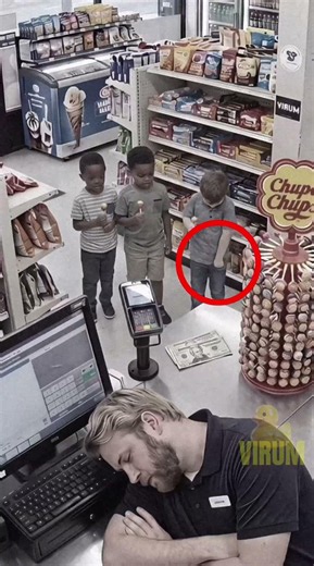 Cashier Sleeps While Strangers Leave Cash For Every Item