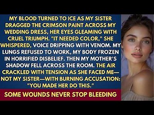 My Sister's Wedding Dress Sabotage Backfired — Millions Watched As She Lost Everything I Gained...