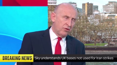 Defence Secretary says UK forces 'taking down' Iranian drones