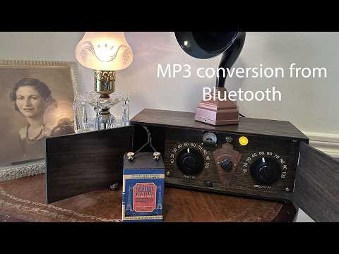 Upgrading My DIY 1920s Radio Prop with an MP3 Player | No Phone Needed