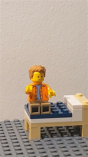 I'm Just So Depressed 😔 🗣Hamburger😃 #lego #shorts