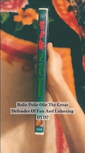 Rolie Polie Olie The Great Defender Of Fun And Unboxing DVD? 💿