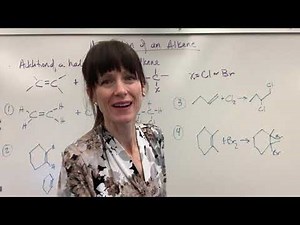 Halogenation of an Alkene