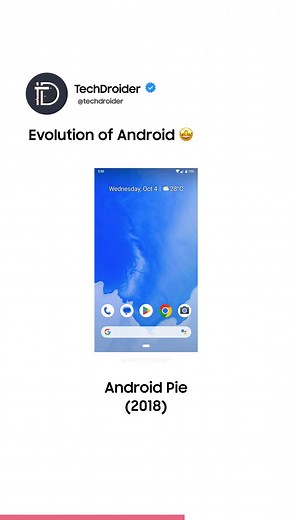 Evolution of Android | Android 1 - Android 15 😍 | TechDroider