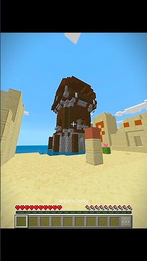 Minecraft Bedrock Island Seed 🏝️ #shorts #minecraft