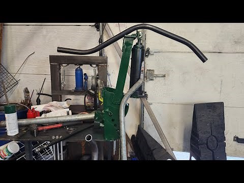 How to make a tubing bender(from Harbor freight pipe bender)