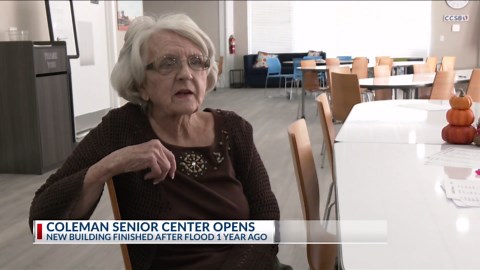 Coleman seniors rejoice as new center opens its doors