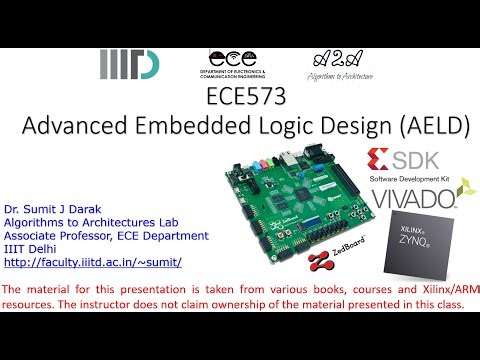 IIITD AELD Lab13: FIR Filter Acceleration via AXI DMA Scatter Gather Mode: Demonstration on Zedboard