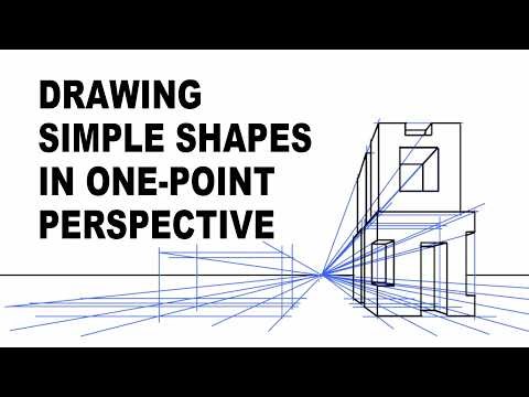 Drawing Depth with One Point Perspective