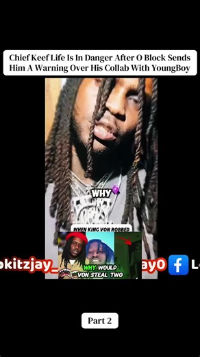 Chief Keef Life Is In Danger After O Block Sends Him A Warning Over His Collab With YoungBoy #news #trending #fouryou #react #chief