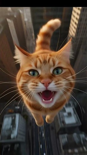 Cat Falls From Tall Building 😱 Emotional Rescue Story