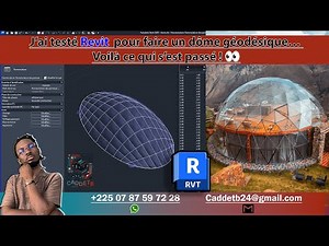 The SECRET to modeling a geodesic dome in Revit finally REVEALED! 😮