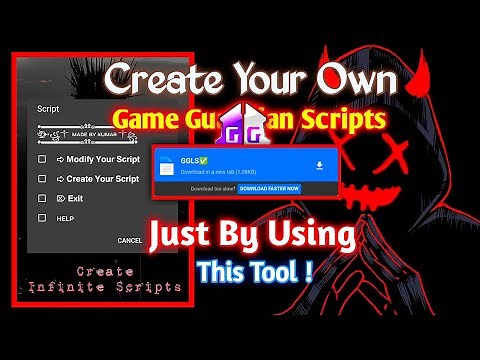 How To Make Lua Scripts In Game Guardian | NITHISH official© | #gameguardian #luascripting