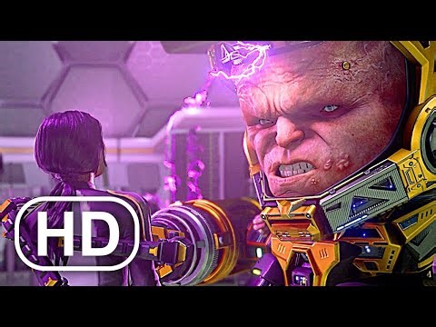 Marvel's Avengers MODOK Injects Monica With Captain America's Blood Scene HD